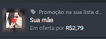 douglaas_dsa's tweet photo. que isso steam? https://t.co/c6DBa7noId