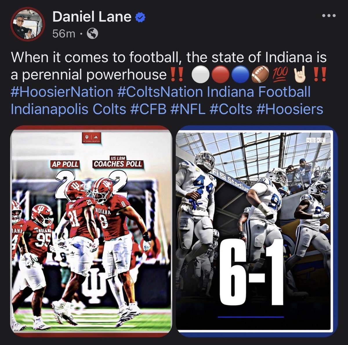 Looks like <a href="/PaulieTakes/">Paul Harrison</a> has been wrong about IU and Colts all season‼️ 🫏😬🤣🤣💀 <a href="/Colts/">Indianapolis Colts</a> <a href="/IndianaFootball/">Indiana Football</a> <a href="/PatMcAfeeShow/">Pat McAfee</a>