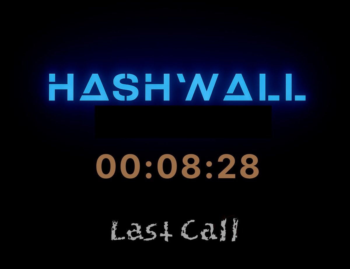 Minting phase ends today.

Collection's contract is immutable - no extensions.

Beta phase is on the way

Be among the last to secure Hashwall SBT before the transition to beta.

This concludes the genesis phase.

tg: t.me/hashwallapp

#TON #SBT #Hashwall