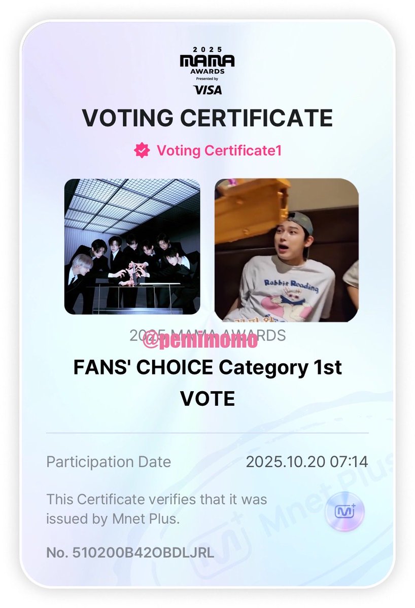 ✨🌷

I vote for #enhypen on #2025MAMAVOTE