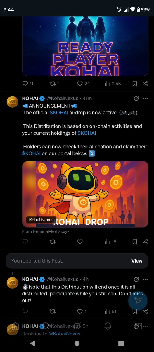 JosueJo99059's tweet image. #kohai is a jup studio launched / friend of the coo , and now post harmful sites that steal your funds if connected