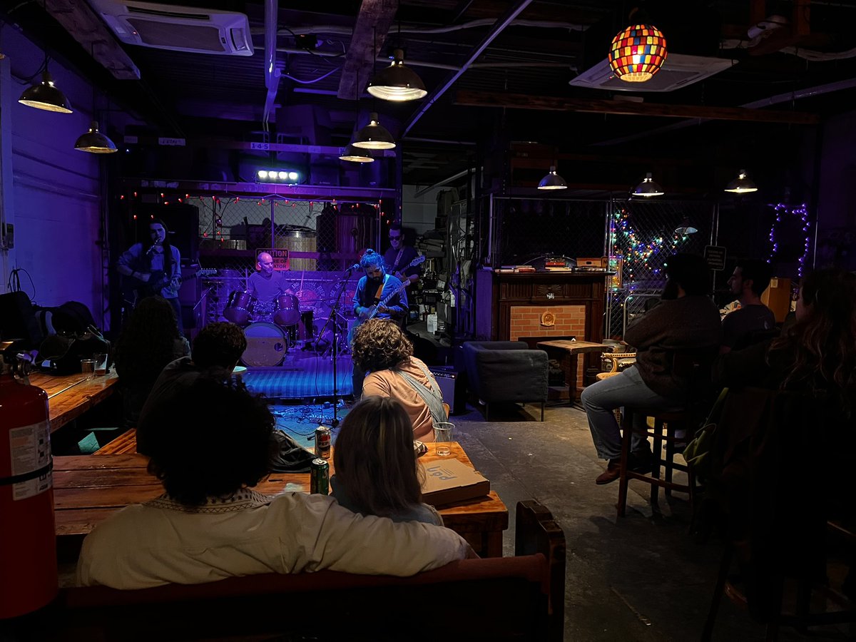 TheStalwart's tweet photo. If you’re in Ridgewood, swing by the Bridge &amp; Tunnel brewery. @LSCCountry is going to play at 9. And there are a bunch of hetorodox Econ folks here from John Jay to talk macro with. No better way to spend a Sunday night. https://t.co/39DMIfaRtx