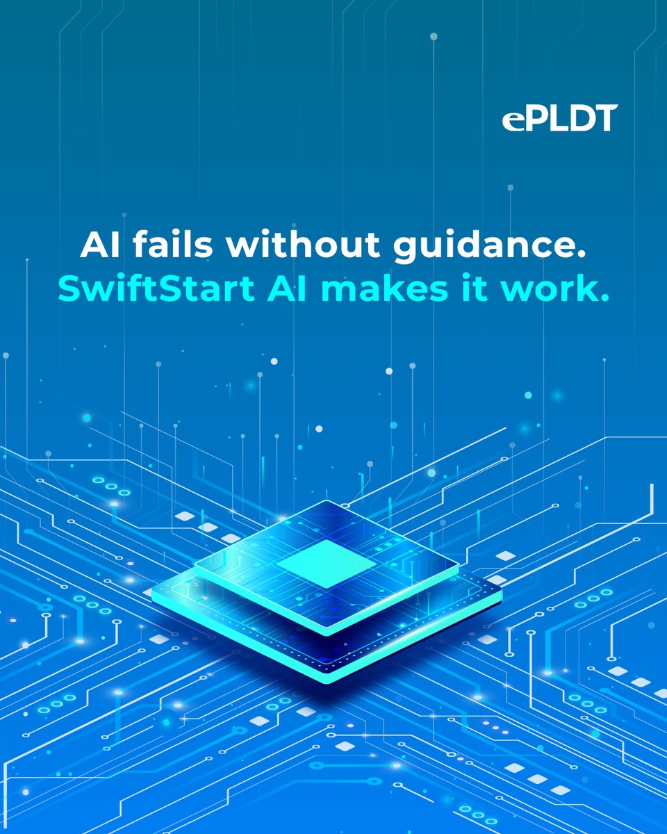 Is your business diving into AI without a real game plan?
It’s time to get clear on your next move.

📩 Connect with us at inquiry@epldt.com

#ePLDTElevatingTechWithYou #SwiftStartAI #AIForBusiness