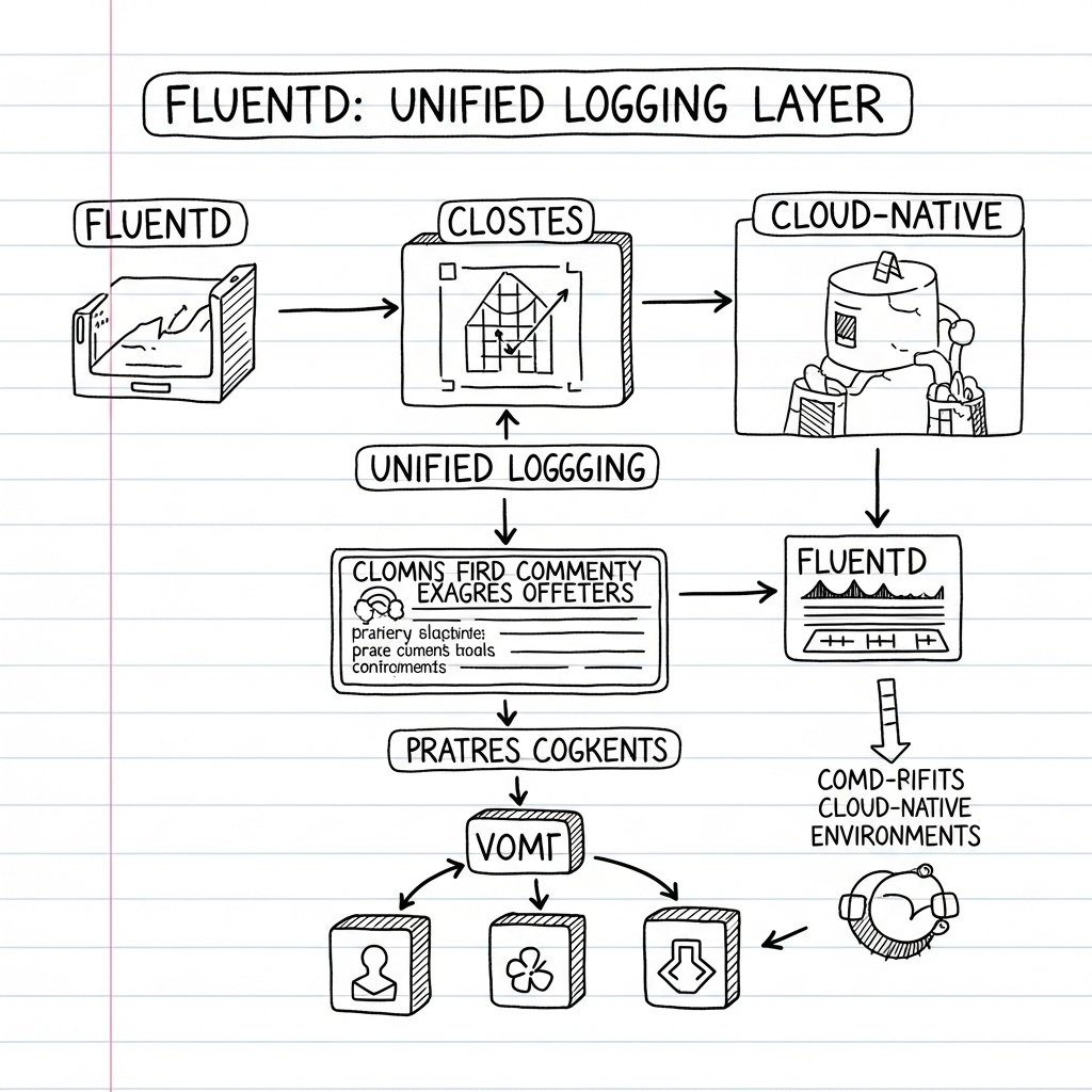 kunalD_official's tweet image. K8s logging a mess? 🤯 Fluentd is your ultimate log translator! This #CNCF project unifies diverse logs (apps, ingress, system) into structured data, routing reliably to #Elasticsearch, S3, etc. Simplify observability & never miss a crucial log. How do you handle logs? 👇