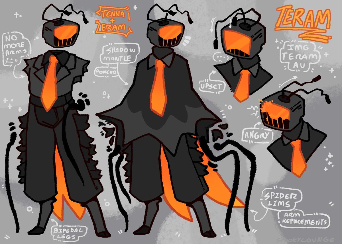 OK TERAM UPDATED REF‼️‼️
Finally, and updated refrence for Tenna in my IMGteram AU! I struggled a lot w this one (mainly the colors) but I like how it turned out!
#DELTARUNE #deltaruneAU #tenna #IMGteram #tennaAU