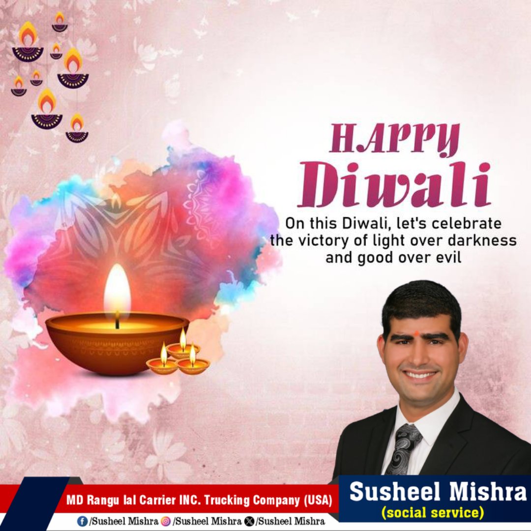 🌟 Happy Diwali to all of you! 💥 May this festival bring happiness, prosperity, and immense joy into your lives. Happy Diwali! 🪔 #HappyDiwali 🪔 #Diwali2025