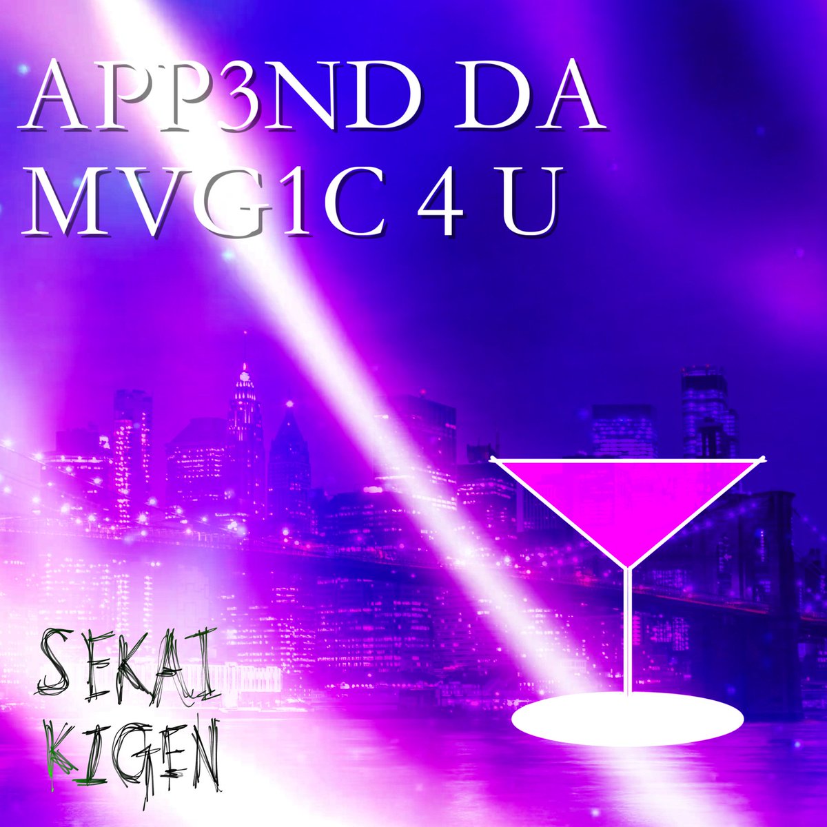 APP3ND DA MVG1C 4 U ft. 初音ミク

Out on 10.22

Stream/DL
link-map.jp/links/xacwVBO0