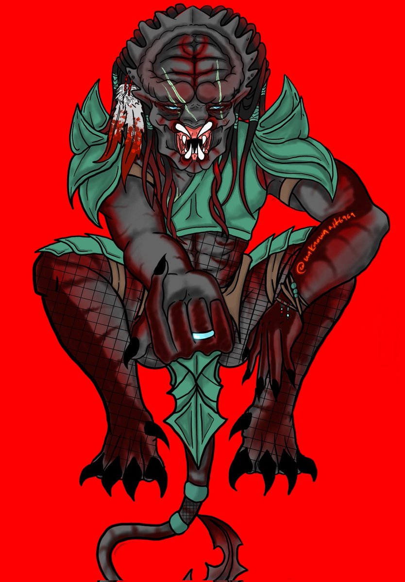 Unknownart6969's tweet photo. Eytahs updated design and final design uwu
I love him so much uwu~♡
#yautja #yautjaart #digitalart #YautjaOC #ocart #oc #sfwart #predator #predheads #predatoryautja #yautjapredator https://t.co/sg7uufxx9U