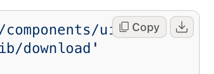 hyperknot's tweet image. Which button style is better: inside or tab?

The inside looks more elegant I think but hides the text / needs horizontal scrolling to reveal what's behind.

What do you think?