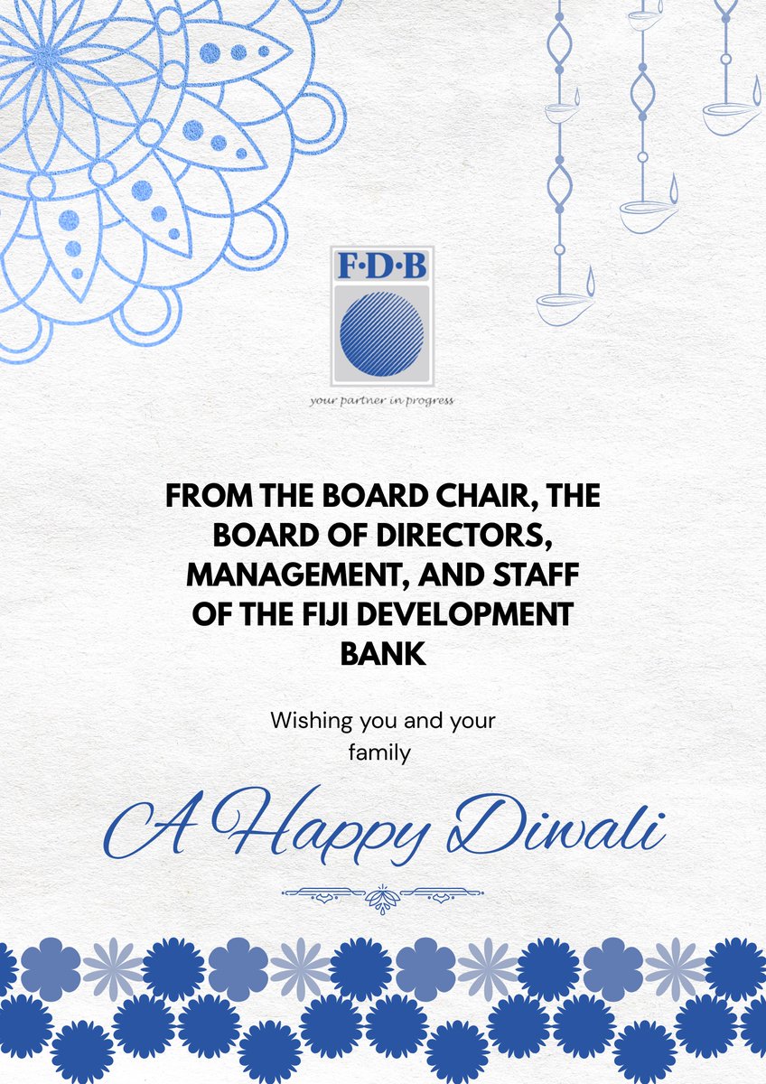 FDB, proudly serving Fiji since 1967, operates 11 branches, delivering sustainable financing for agriculture, MSMEs, &amp; the commercial sector. 
FDB is committed to GESI, ensuring everyone has fair &amp; equal access to opportunities through our workforce, products, &amp; services.