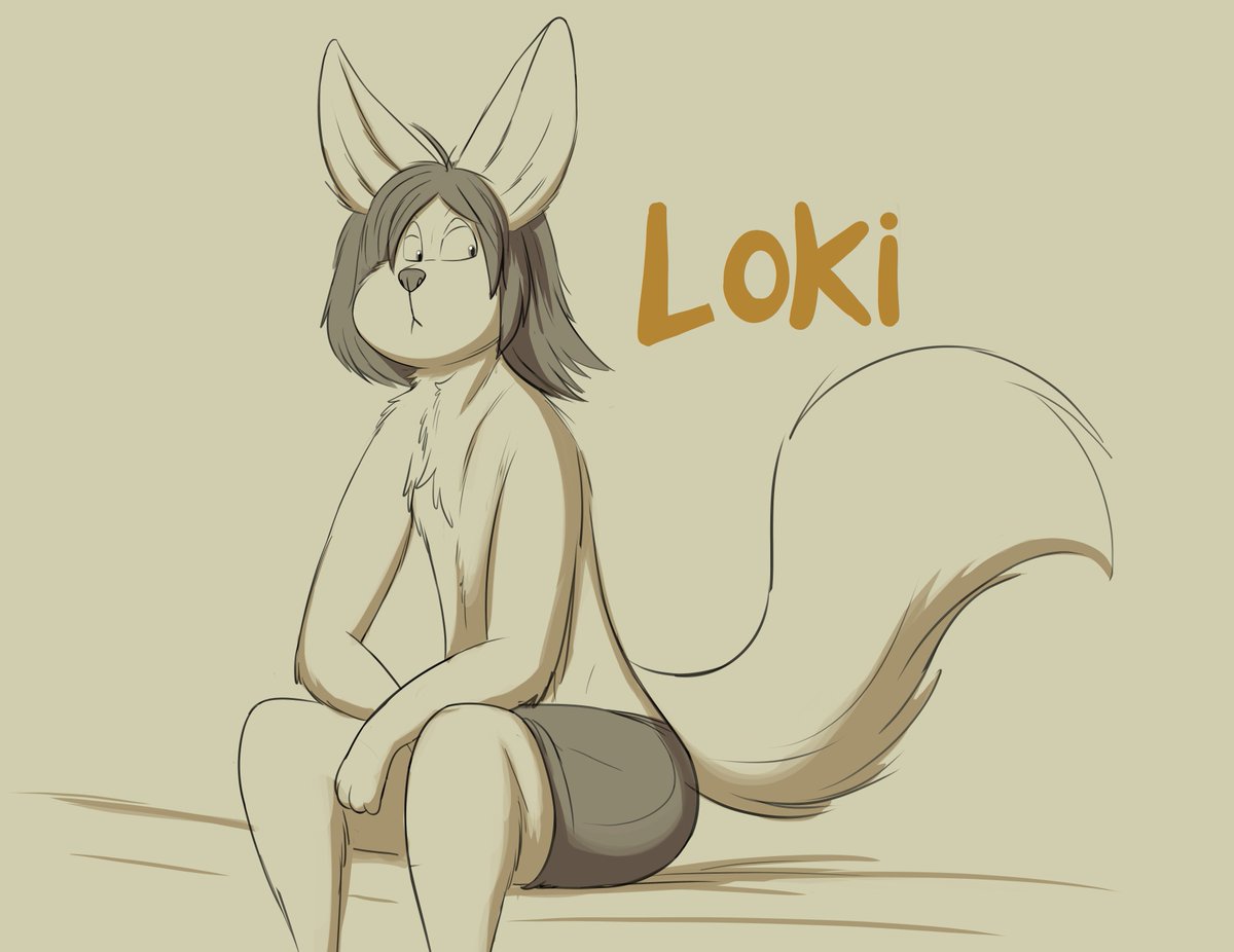 Inktober (Day 19) 
Not all my chars are thicc chars xP