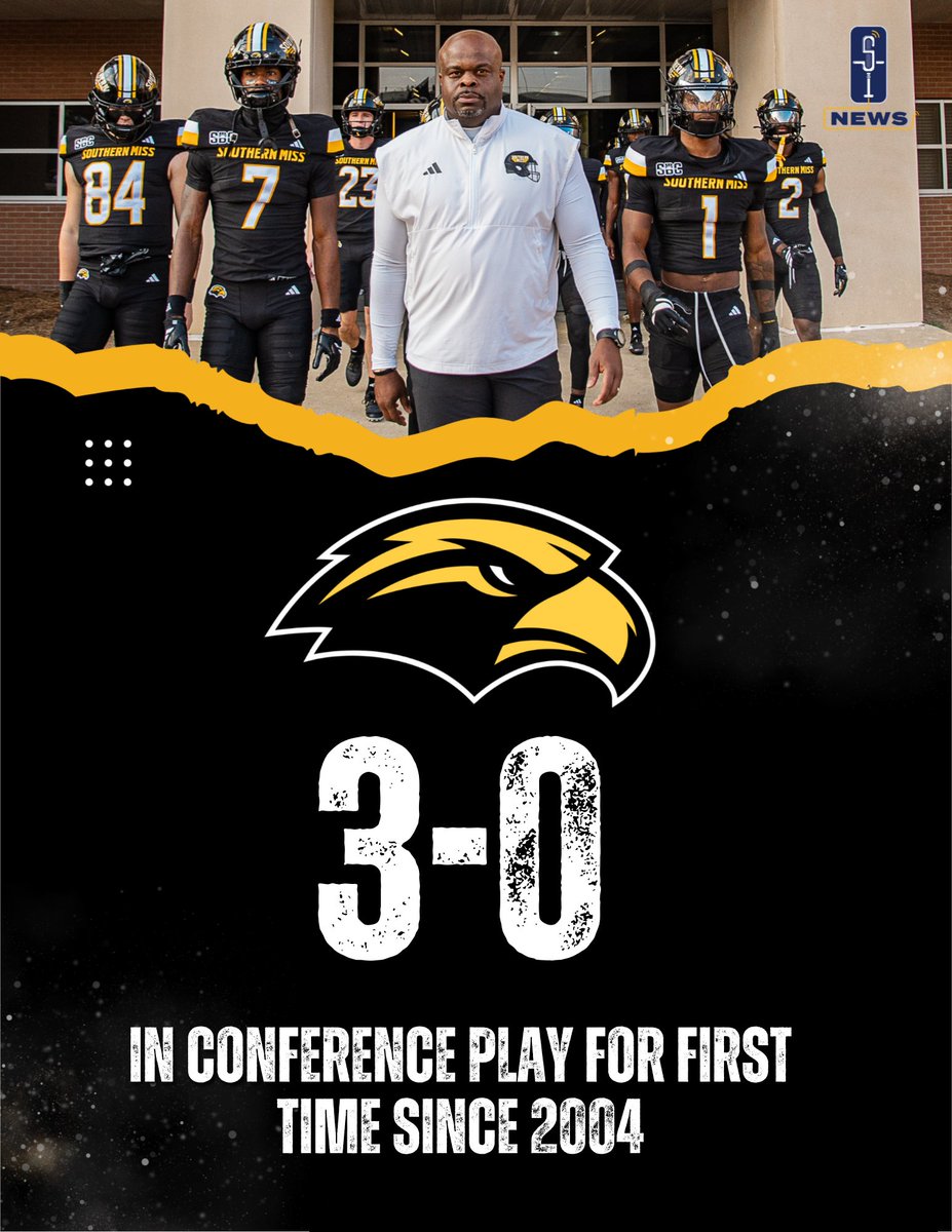 For the first time in over two decades, Southern Miss is 3-0 in conference play.