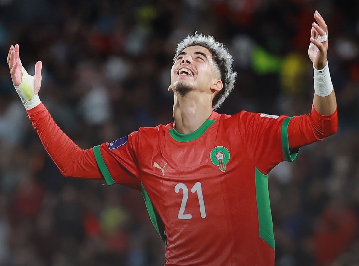 🇲🇦 Yassir Zabiri (20) with the match of his lifetime!

Two goals in the final of the U20 World Cup. 5 total. 🤩

And Morocco win their first title &amp; become only the 2nd African squad to win one.

✨ Amazing ✨