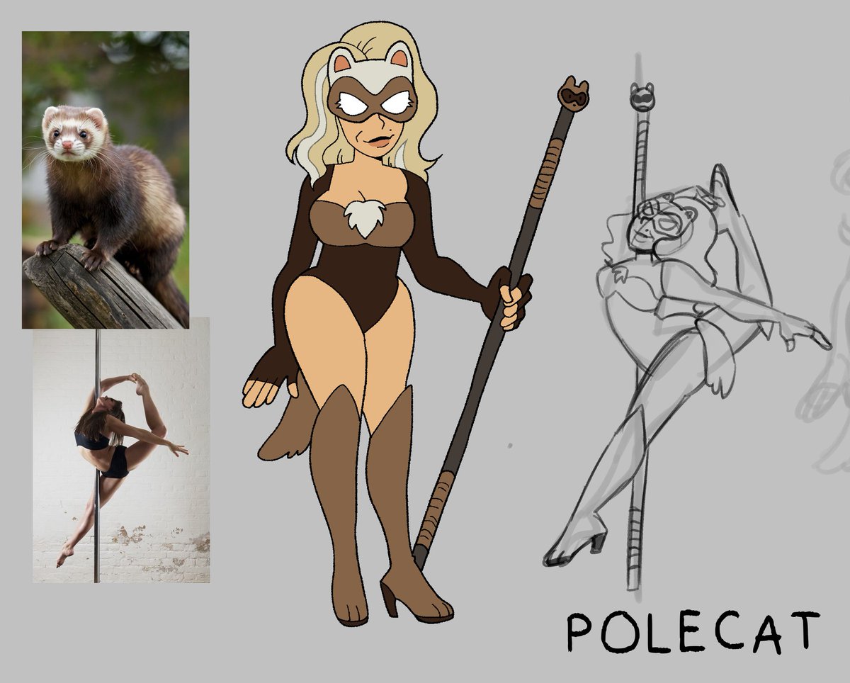 MILFy superhero I designed