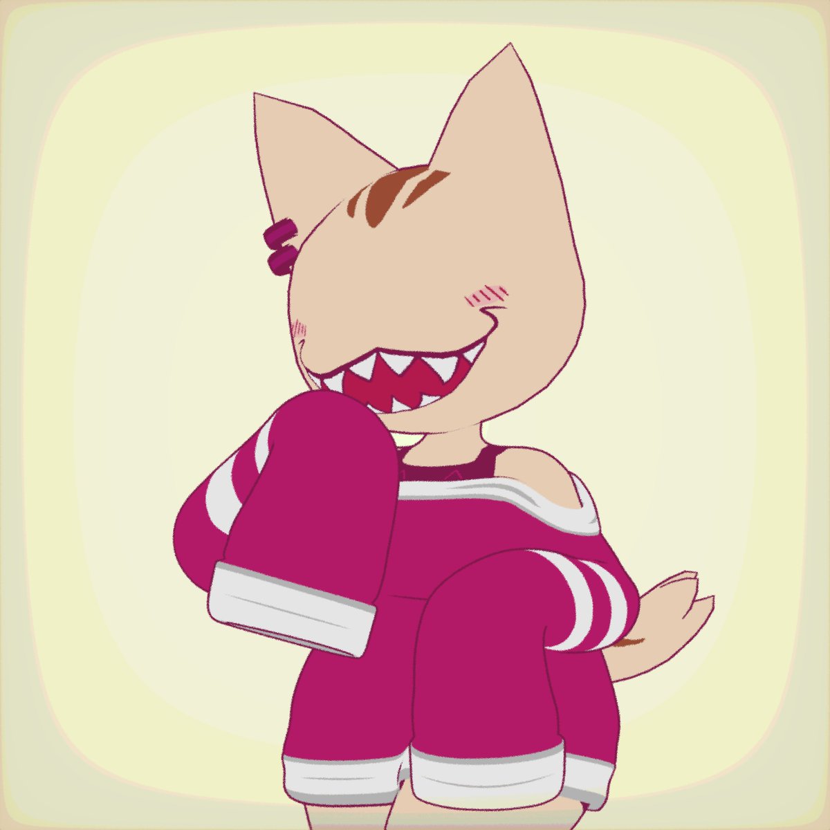 Cool sweater..

(HAPPY BIRTHDAY <a href="/MiojoBLINDADO_/">🎤 MOJO ☕ ( Comms closed )</a> !!!)
x.com/RabbitSeasonAr…