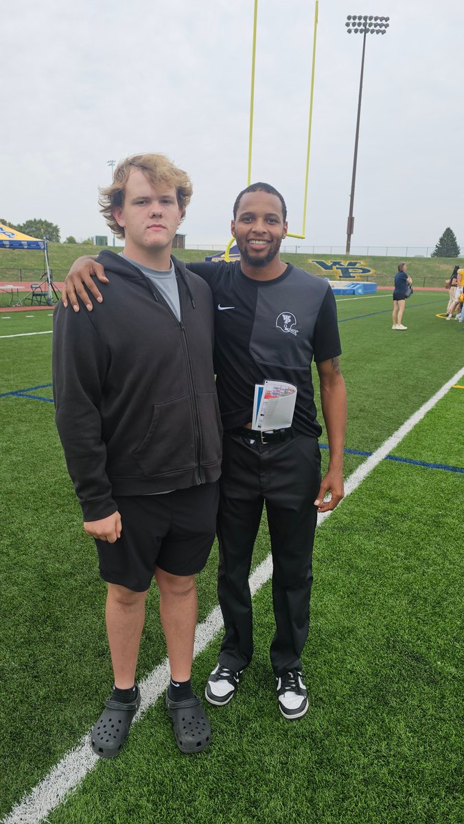 Thank you for the great Game Day Visit at <a href="/WPUAthletics/">WPU Athletics</a>   Thank you <a href="/coachwebber12/">Maxwell Webber</a> <a href="/CoachBenavidez/">𝗠𝗮𝗿𝗰 𝗕𝗲𝗻𝗮𝘃𝗶𝗱𝗲𝘇</a> <a href="/CoachGrantG_/">Grant Garth</a> <a href="/DLCoachBurns/">Jay Burns</a> <a href="/CoachNikkoWPU/">Nikko Robinson, MSM</a> <a href="/HowardHuerta3/">Coach Huerta</a> <a href="/CoachByers34/">𝗠𝗮𝘁𝘁 𝗕𝘆𝗲𝗿𝘀</a>