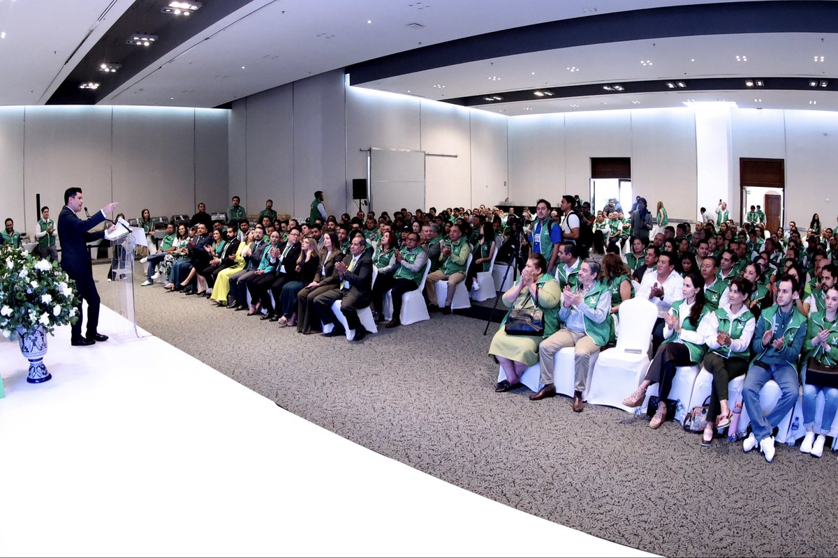 PVEM_Puebla's tweet photo. Este día realizamos la #AsambleaVerde2025 en la que se renovaron nuestros órganos directivos. Muchas gracias por el respaldo de todas y todos los militantes de #Puebla por su participación y por su confianza. ¡Vamos por más! 💚 https://t.co/GDyDiZ3huK