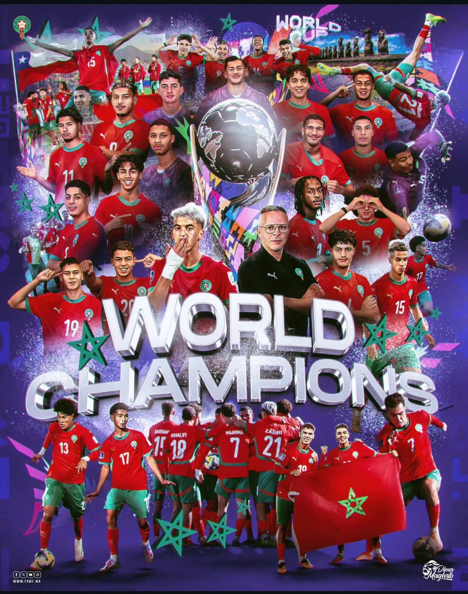 We are the WORLD CHAMPIONS 🇲🇦💪💪
Now we’re walking the same path in the domain name industry 💥💪

Shout-out to the unstoppable Arab Domain Community!
The rise has already begun 🔥