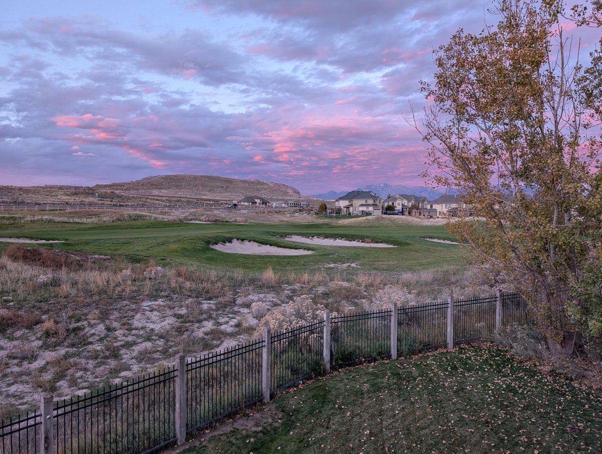 So many people don't have windows, so let me share tonight's view