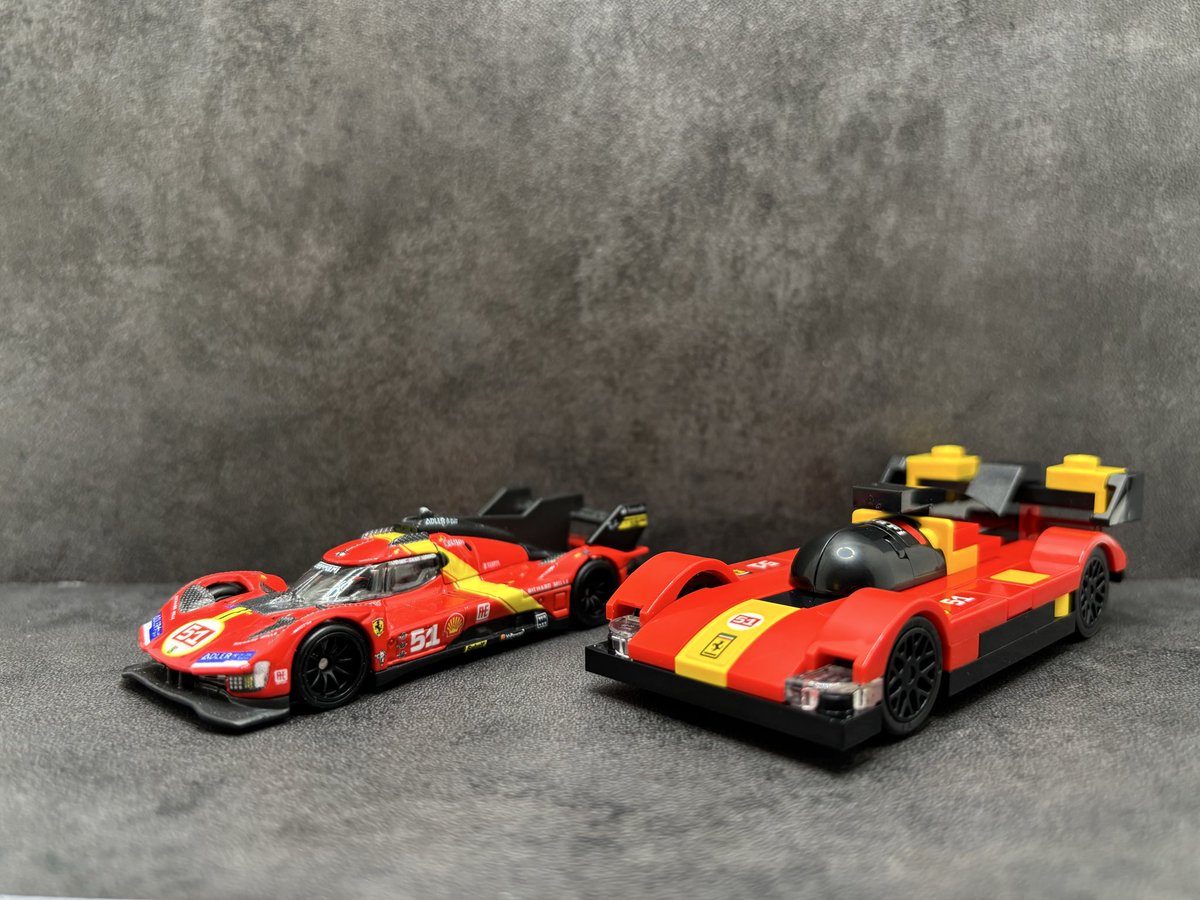 toypicsdude's tweet image. The Lego Ferrari 499P Hyper Car is awesome!!🤩💯👍🏼
@LEGO_Group @DiecastHype @DIECASTANDLIFE @DiecastAddicts @bryancburge @RedRangerChris @ToddManyNumbers @theygone238 @TF_Fan_1986 @gerardkane71 @KIDULT_1983 @Mopar_McNeer #LEGO #Ferrari #brickbuilder #toys
