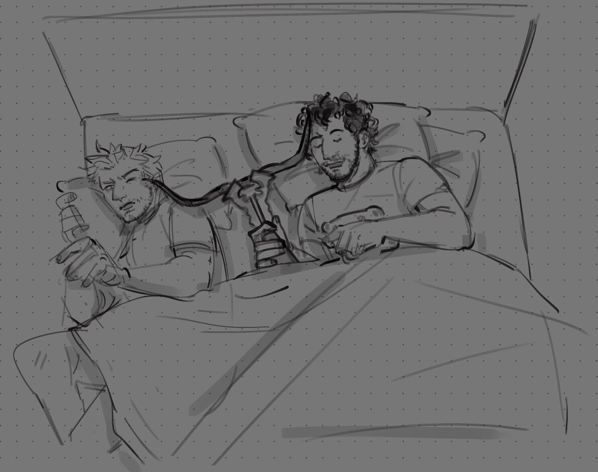 sp8cequ33n's tweet image. This bed ain't big enough for the two of us... and the big ass COTA trophy.