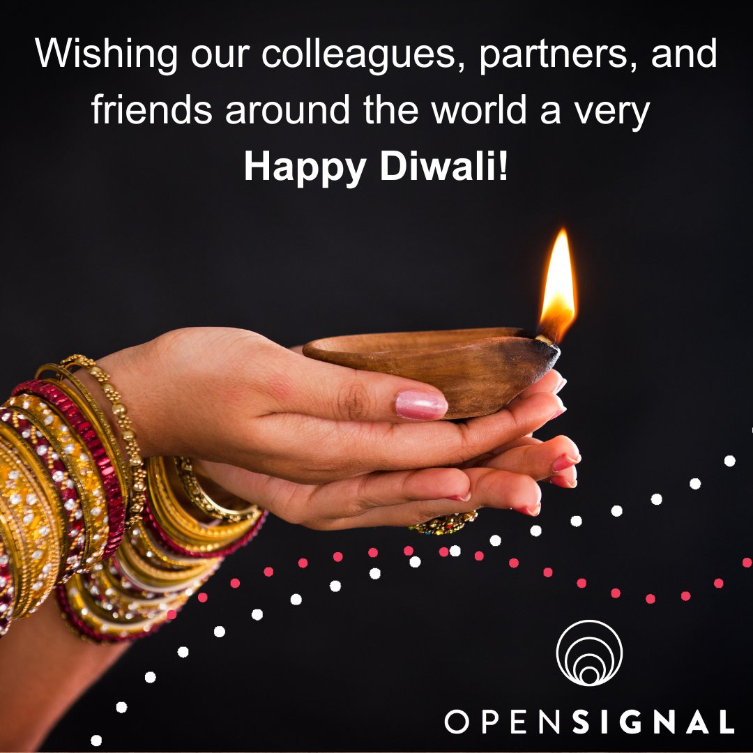 opensignal's tweet image. Happy Diwali from Opensignal! This Festival of Lights reminds us to bring brightness, kindness, and hope into everything we do, at work and beyond. Wishing our colleagues, partners, and friends around the world a very Happy Diwali!

#Diwali #FestivalOfLights #TogetherWeShine