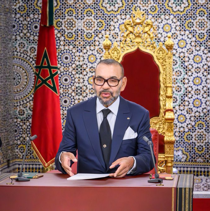 TFT_Morocco's tweet photo. 🔴 Sa Majesté le Roi Mohammed VI a félicité, dans un appel téléphonique, les membres de l'équipe nationale. 🇲🇦❤️

CHAMPIONS DU MONDE 🇲🇦🏆 https://t.co/roXxTKdQsX