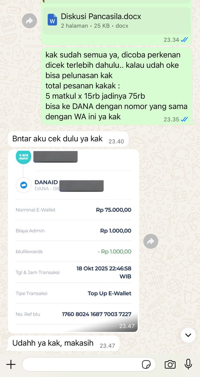 dearmytask's tweet photo. #TestiDearMyTask

Sesi 3 udah kelar, waktunya cuma 1 minggu 🥲 yang masih ragu sini sini chat dulu ke wa kami di https://t.co/0RJu3O53Ag ya kak 😇

👍 Pengerjaan Cepat
👍 Free Konsultasi
👍 Privacy terjamin

Klik link di bio ya 😊 https://t.co/7C18WD8NOY