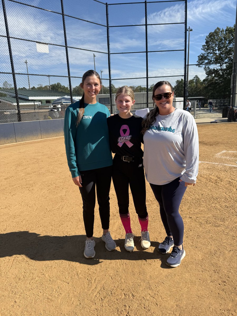 Thank you to all the coaches at the Starz Gold Camp this weekend! I always enjoy working with coaches! <a href="/StarzGold_16u/">Starz Gold 16u (Bunn)</a> <a href="/StarzGold/">StarzGold</a> <a href="/CoachBrandon24/">Brandon Perks</a> <a href="/UNCWsoftball/">UNCW Softball</a> <a href="/AshleyWadeUNCW/">Ashley Wade</a> <a href="/AbbeyLatham/">Abbey Latham</a> <a href="/HuemulMata/">Huemul Mata</a> <a href="/HokiesSoftball/">Virginia Tech Softball</a>