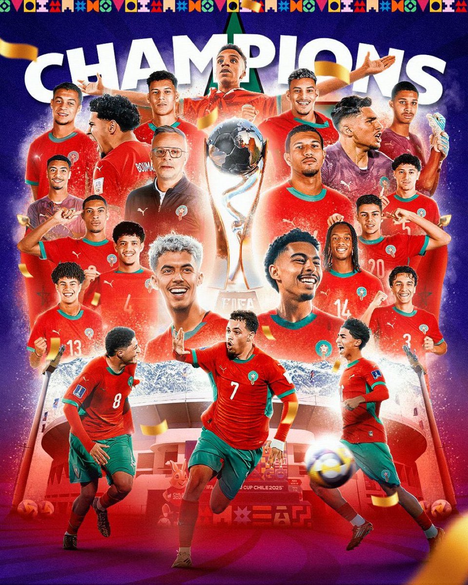 Me alegra que #Marruecos pudiera ganar algo fuera de África, bien merecido, tambien me alegro que #Argentina llegara a otra final, un equipo lleno de futuros jugadores de muchísimo talento, algo que pocos pueden decir o ver de sus selecciones. Argentina siendo top nuevamente.
