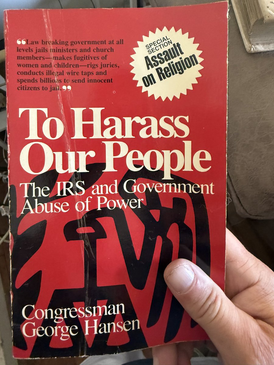 Was going through some of my dad’s old books. My upbringing makes more sense, now. 😂