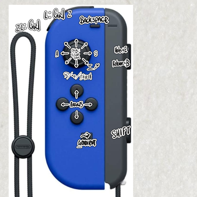 <a href="/VioletVolute/">VonxJonx</a> If you want the ergonomics and want to risk the drift, Try this out with a Joycon.
I stopped because of the drift, but the extra buttons really fixes everything I hate about the 8bitdo.
(if only it didn't drift)