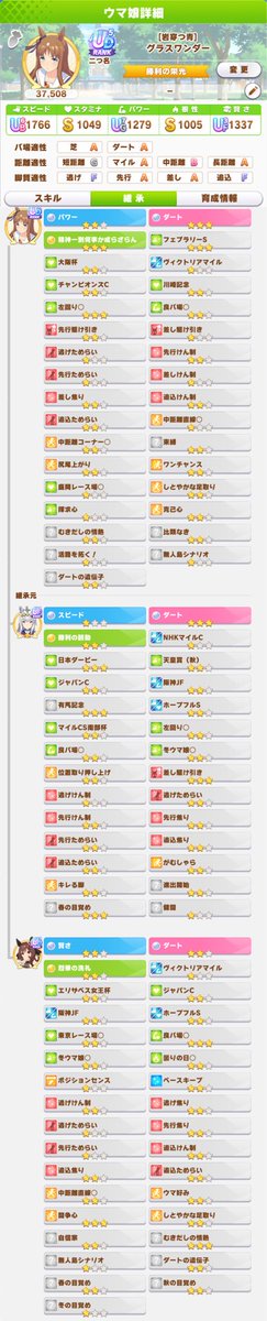abctwmp's tweet photo. 束縛込だけどデバフ10種きたぁぁぁ！！

#ウマ娘 #ウマ娘フレンド募集 https://t.co/Y2Tuj14cAz