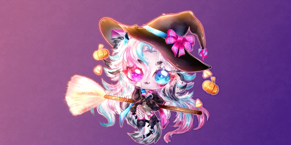 ~ BOUNS TIME ~

🩷✨ Ends in:  24 HOURS ✨🩵

2 Winners get: Flying Witch YCH

How To join:
~ Follow <a href="/RavennaNya/">Ravenna 🩷🩵 〘 VBimbo 〙</a> and <a href="/_Anghy_uwu/">》𝓐𝓷𝓰𝓱𝔂《 | Vgen Comm Open</a> 
~ Like and RT
~ Comment refs below

ART WILL BE DONE BEFORE HALLOWEEN