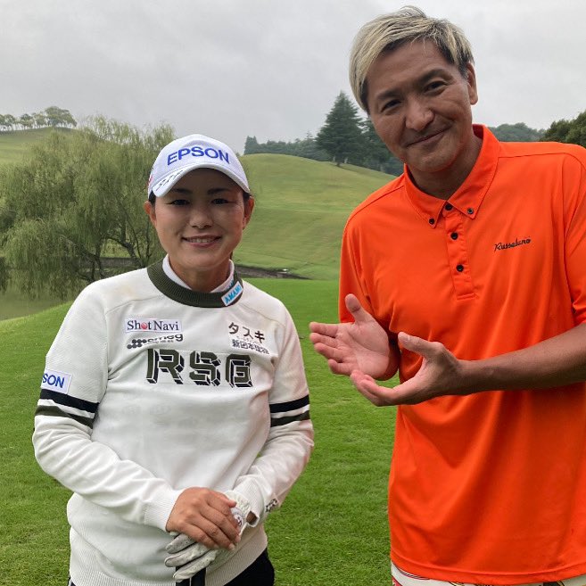 slimmaeken's tweet photo. ついに！夢が実現！親戚の横峯さくらさんとゴルフ😂🙏⛳️ https://t.co/fY8gq463CP
