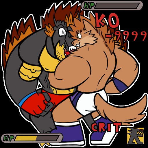 #GutPunch <a href="/CraftyCCoyote/">Crafty Coyote</a> got its full revenge on me, that gut punch will send me to the hospital for a good while 
#Fanart.
