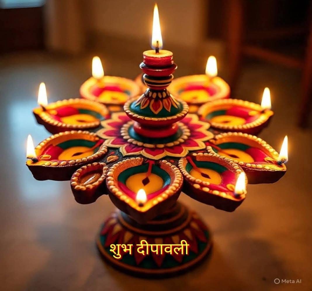 🚩जय श्री #राम🚩
महालक्ष्मी नमस्तुभ्यं,
नमस्तुभ्यं सुरेश्वरि।
हरिप्रिये नमस्तुभ्यं,
नमस्तुभ्यं दयानिधे। 
#मंगलमयी कामनाओं के साथ आप सभी मित्रों व शुभचिंतकों को हमारी ओर से शुभ #दीपावली।🚩
#दीपावली #खुशियोंकीदीवाली #रोशनीकात्योहार #Diwali2025 #शुभदीपावली
#FestivalOfLights