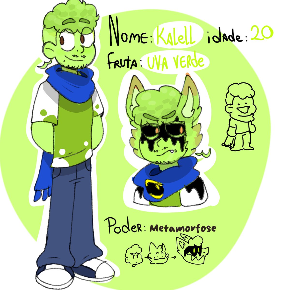 Draw_kall_ofc's tweet image. Minha oc de mdt