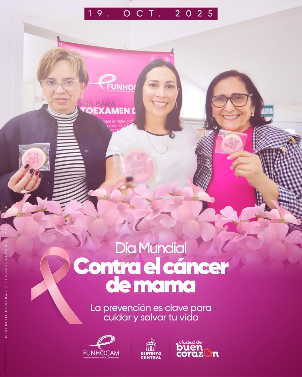 🎀 En el Día Mundial contra el Cáncer de Mama, destacamos a todas las mujeres valientes y luchadoras que han enfrentado esta batalla con fuerza y esperanza. 💪💗

💖 Recordá: la prevención salva vidas. ¡Examinate y cuidá tu salud! 🌸✨

#AMDC #DíaMundialContraElCáncerDeMama