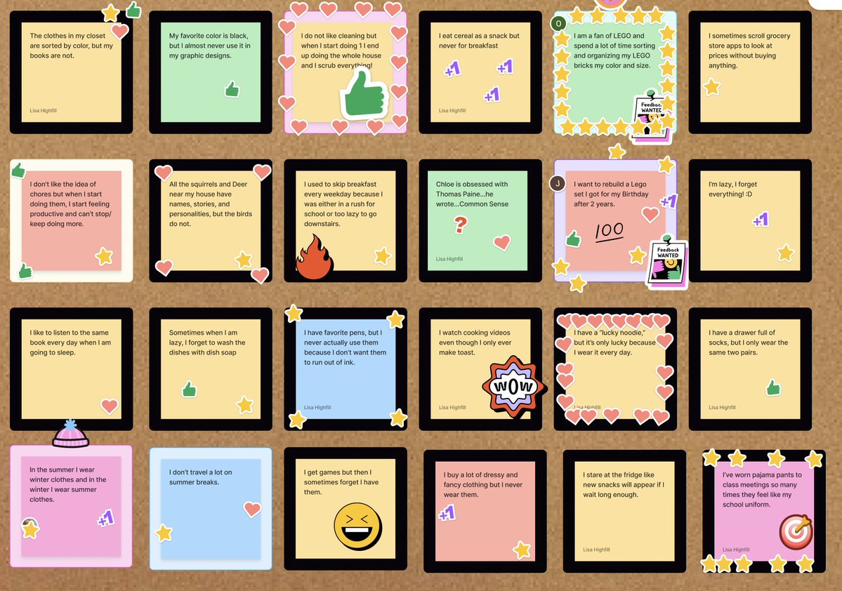 Lisa Highfill (@lhighfill) on Twitter photo Have you tried <a href="/figma/">Figma</a>.com FigJam templates? I made a bulletin board template and have already revised it with my class... figma.com/community/file… 
We changed it to 'Question of the Week' and they are into it! Love what they will share on these dynamic boards! 😂 <a href="/FigmaEdu_Alex/">Alex @ Figma Edu</a> Have you tried <a href="/figma/">Figma</a>.com FigJam templates? I made a bulletin board template and have already revised it with my class... figma.com/community/file… 
We changed it to 'Question of the Week' and they are into it! Love what they will share on these dynamic boards! 😂 <a href="/FigmaEdu_Alex/">Alex @ Figma Edu</a>