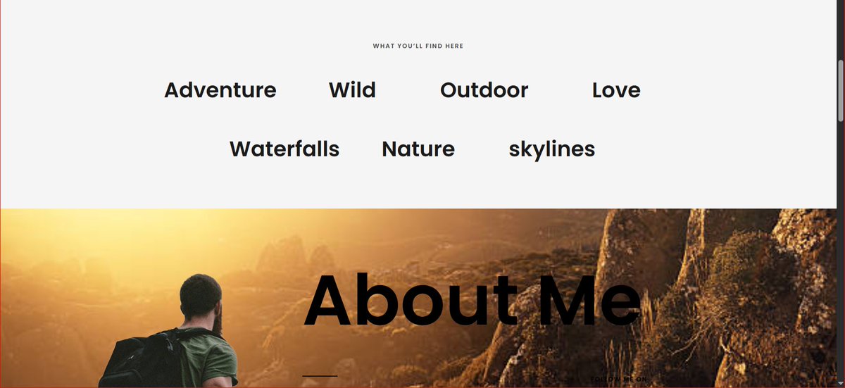 ILilrick's tweet image. Single page job portfolio website built with 
#WordPress 
#Elementor
#JavaScript