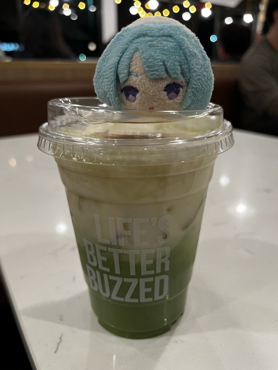 Alice made me a matcha addict