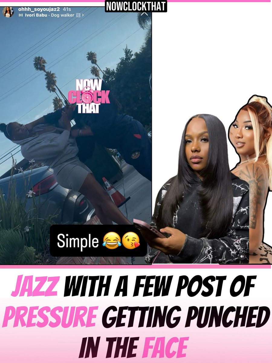 Looks Like Pressure Words Caught Up With Her After Jazz Post A Picture Of Her Getting Got 😬😭