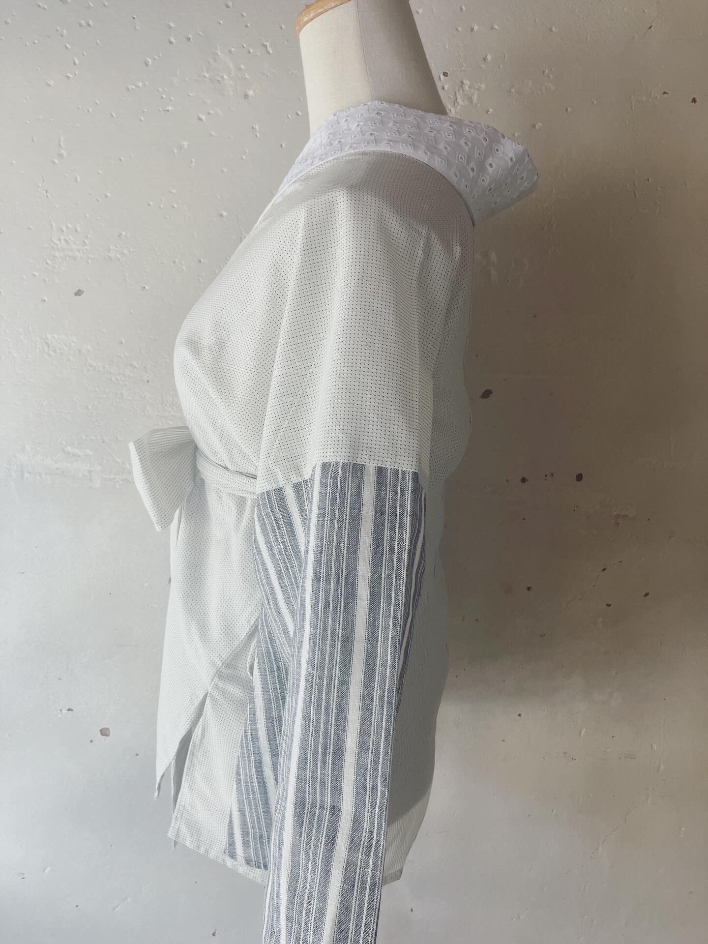 おまとめ・ことり様【訳アリ】ミミズクヤの半襦袢+ネイビー襦袢 お