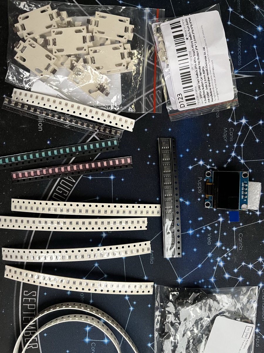 MakerClassCZ's tweet image. #DnesniPosta přivezla mé první CH32 a nějakou tu bižutérii kolem. Během pár dní by měly dorazit i destičky na TinyBoy a pak už jen najít trochu času 🙂