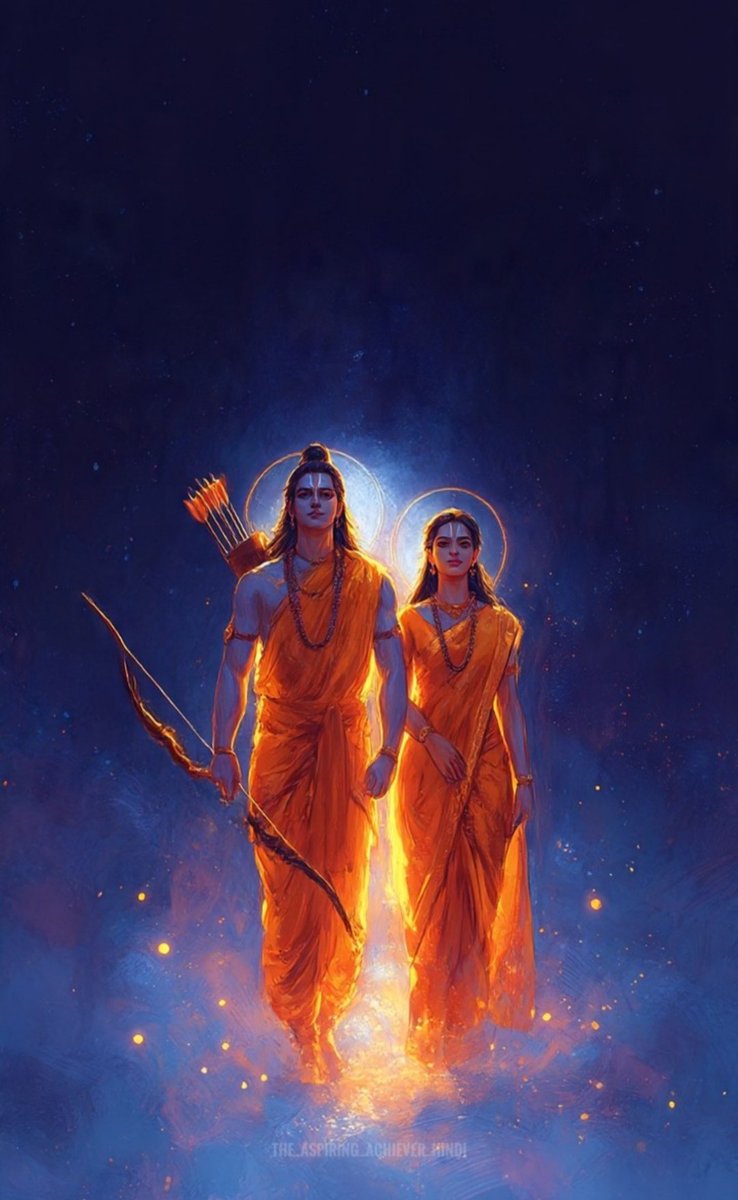 चौदह साल का वनवास खत्म हुआ,
अयोध्या में फिर उजाला हुआ राम लौटे, प्रेम लौटा,
हर दीप में विश्वास की ज्योत जली ।
राम नाम का जोर से जयकारा हुआ और सारी पृथ्वी राम मई होगाई।
आज भी लगादो राम नाम का जयकारा!
जय श्री राम 🙏 जय श्री राम 🙏 जय श्री राम 🙏
#दीपावली #HappyDiwali