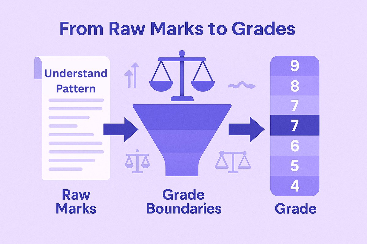 rsremotetutor's tweet image. GCSE 2026 marking explained:
• Mark schemes = how every mark is awarded
• Examiners trained + quality checks (seeds/sampling)
• Grade boundaries shift with paper difficulty

For More, visit: rsremotetutoring.co.uk/gcse/mark-sche…

#GCSE #MarkScheme #ExamTechnique