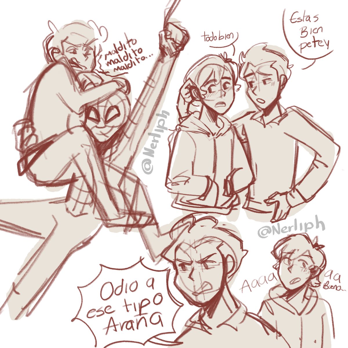 nerliph's tweet photo. Pasen buenos fanfic de ellos dos porfavor, a cambio les hago más bocetos rápidos
#spiderman #msm2017 #harryosborn #peterparker #parksborn #lgbt #bl https://t.co/b6IYEGf4iE