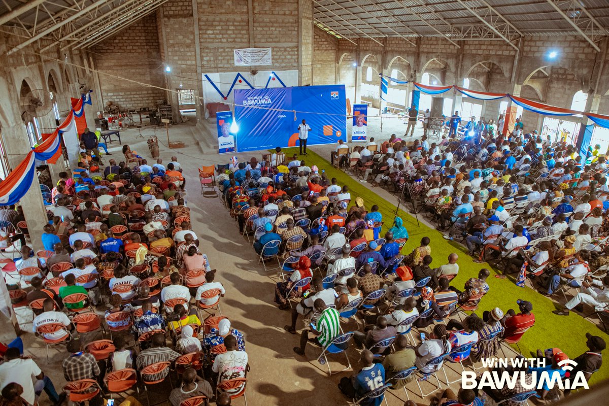 MBawumia's tweet image. I had fruitful engagements with  Banda, Tain and Wenchi Constituencies, as I began my tour of the Bono Region yesterday.

The visits marked my 6th campaign tour to the constituencies in 17 years, working together with fellow patriots for our party; and the enthusiasm, support and…