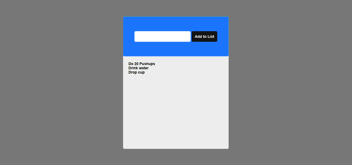 nolaplacefactor's tweet image. Day 4: New project
Hello, tech Twitter🤓
I built this simple to-do list app with minimal styling but with somewhat verbose functionality.
Check it out here: github.com/Lazytechie84/1…
#100DaysOfCoding
#100DaysOfGit
#KeepStackingDays